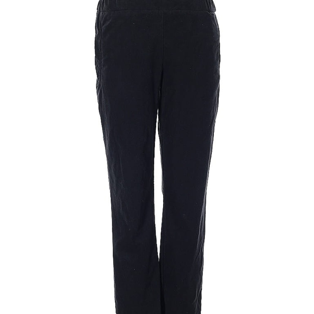 Wilfred Suede Cropped Elegant Black Trousers